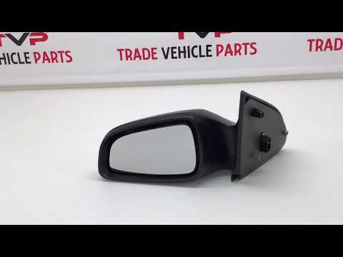 Fits Vauxhall Astra 3Dr Sporthatch 2005-2012 Door Wing Mirror Electric Heated Textured Passenger Side video