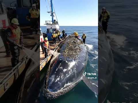 Une très grosse baleines