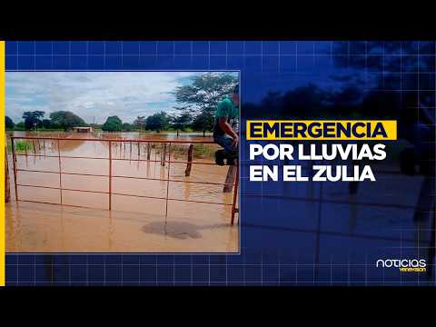 ALERTA EN EL ZULIA: Se desborda la cañada La Silva en el municipio San Francisco