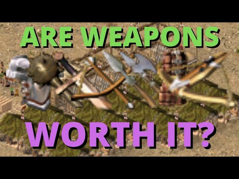 Is WEAPON PRODUCTION Worth It? Weapons Explained - Stronghold Crusader