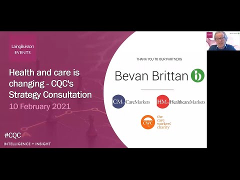Health and care is changing - CQC's Strategy Consultation Webinar