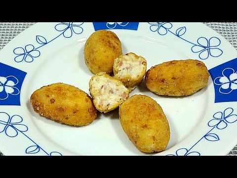 LAS CROQUETAS DE JAMÓN➖️JAMÓN MÁS RÁPIDAS Y BUENAS 👌// BEATRIZ COCINA