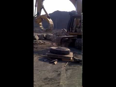 Armour Rock Drop Test