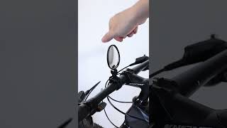 Cyklistické spätné zrkadlo na riadidlá (1 ks, čierne)