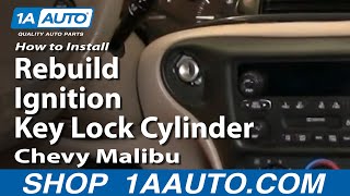 How to Replace Ignition Lock Cylinder Kit 97-03 Chevy Malibu