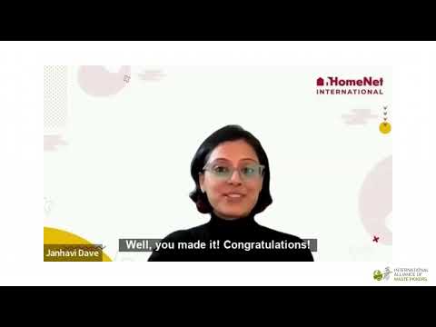 Janhavi Dave - International Coordinator, HomeNet International (IAWP Congress 2022)
