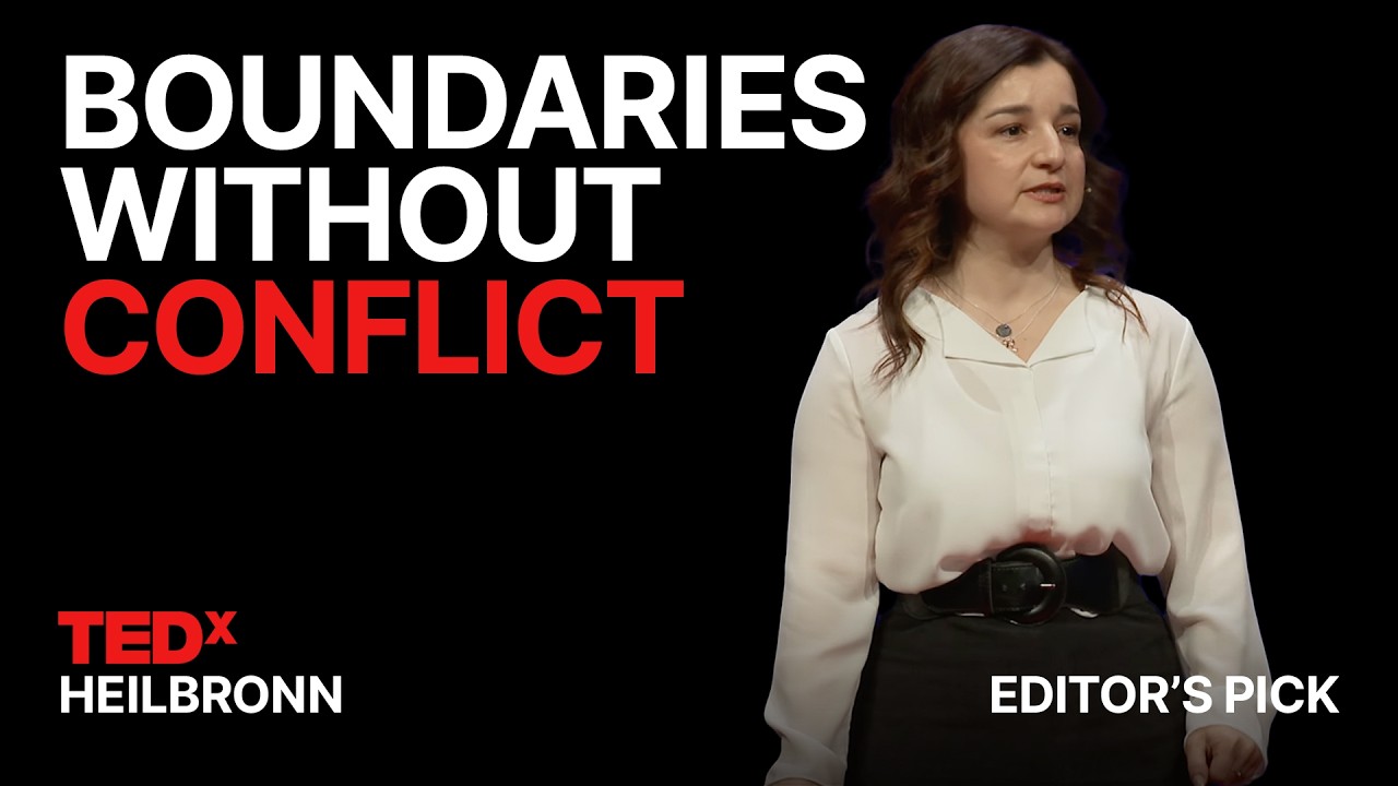 3 ways to set boundaries (without saying "no") | Raluca Hancu | TEDxHeilbronn