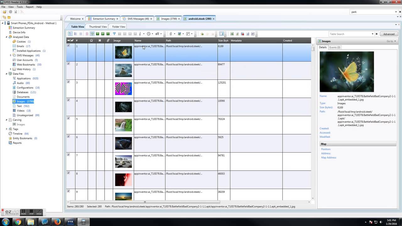 UFED Reader Tutorial
