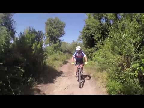 Mountain biking in Tuscany in the territory of Montaione.