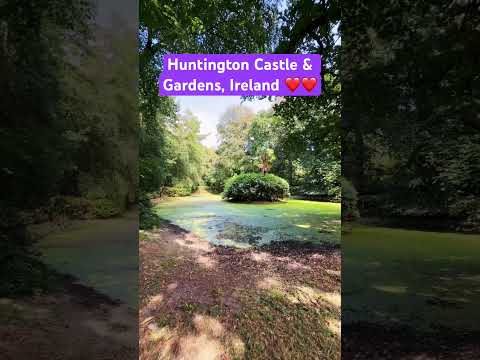 Huntington Castle & Gardens, Ireland ❤️❤️ #irishtourism #travelwithsrinika #youtubeshorts