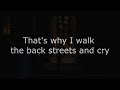 Big James - Walkin' The Back Streets (Lyrics video)