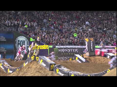 Supercross LIVE! 2014 - San Diego 450SX Class Heat 2 Highlights