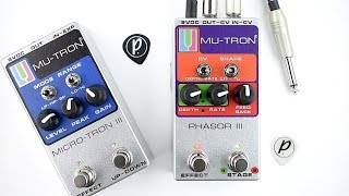 Video thumbnail for Mu-Tron Phasor III Optical Analog Phaser by Pedal of the Day