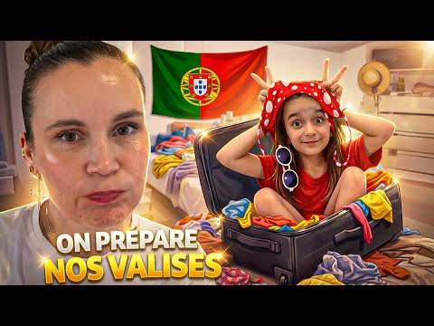 LILO'S SUITCASE IS PACKING FOR OUR WEEKEND IN PORTUGAL!!