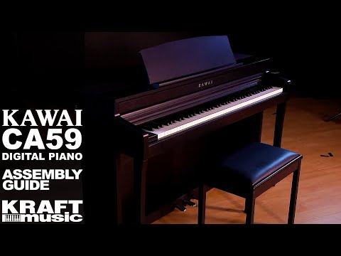 Kawai CA59 Digital Piano - Assembly Guide