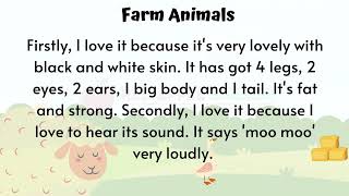 30 Bài Thuyết Trình Tiếng Anh Tiểu Học| Topic: Farm Animals