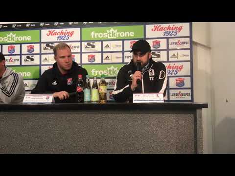 1860 kassiert in der Nachspielzeit das 1:1: Die Bierofka-PK aus Haching