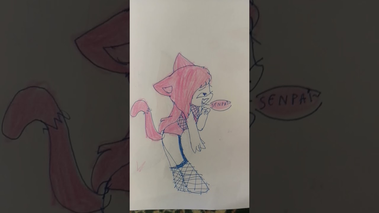 R.I.P UWU CAT HAHA IM NO GACHA HEAT ITS NOT GACHA LIFE CUS MY MOM WONT GIVE ME HER PHONE THEN I DRAW