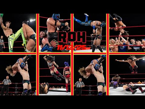 ROHWRESTLING 11/12/25 BEST MATCHES FULL SHOW HIGHLIGHTS HD#aewhighlights#ROH#wrestlingshow#aew #roh 