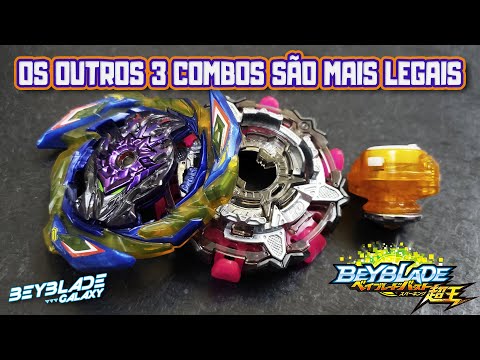 Testing 044 - BRAVE LUCIFER .Lw 2D vs 3 combos spinning left - Beyblade Burst ベイブレードバースト
