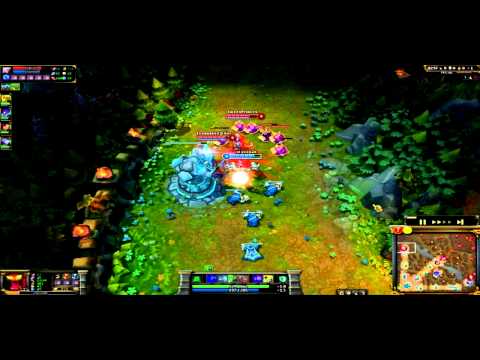 Cho'Gath 1v2 Solo Top Juked!