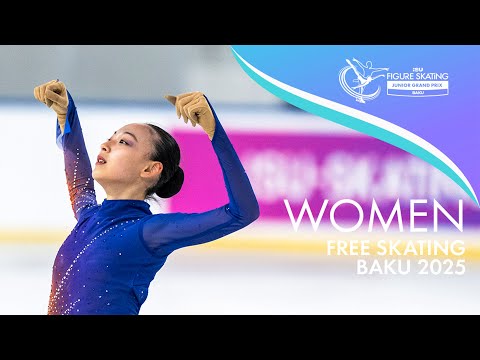 Junior Women Free Skating | Baku 2025 | #JGPFigure