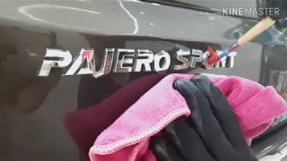 Mitsubishi Pajero Sport รวมขั้นตอนการเคลือบแก้วเซรามิคเต็มระบบ
