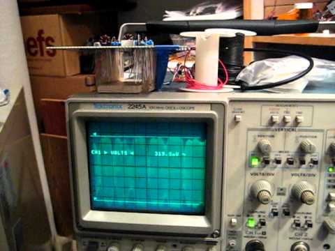 Homebrew 20M Pocket Size QRP  SSB  XCVR Tx Test.AVI