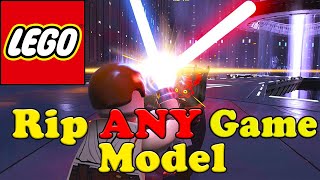 How to Rip Models From Lego Games | How to Rip Models From Games | How to Use QuickBMS 2022