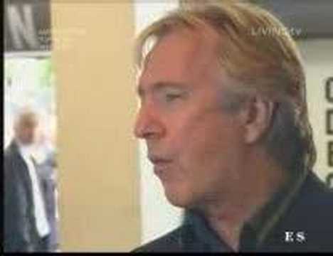 Robbie Coltrane talking about Alan Rickman