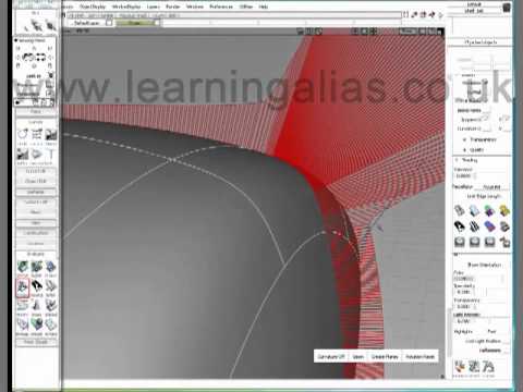 Autodesk Alias Tutorial CROWNING SURFACES Preview.mov
