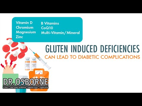 Diabetes-Related Gluten-Induced Nutritional Deficiencies