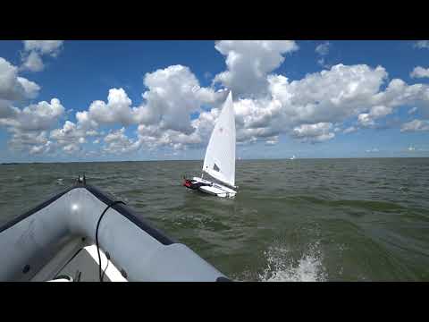 laser radial medium wind upwind