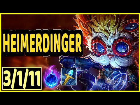 HEIMERDINGER VS AKSHAN - 3/1/11 KDA MID GAMEPLAY