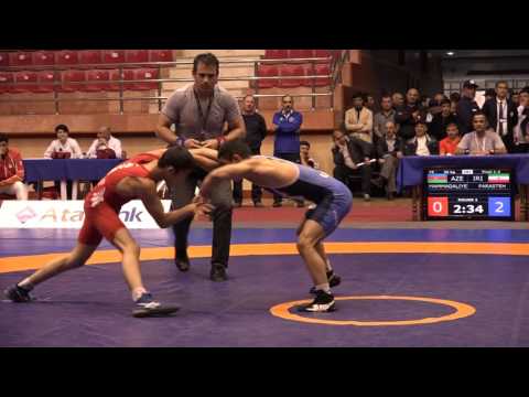 AWFCUP / Asgar Mammadaliyev (AZE) - Amir Parasteh (İRİ) FS cadets 50 kg final