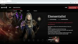 Selecting a Game: RAVEN 2 or Legend of Ymir Russian Server Cluster mmorpg l2m rmt clans guilds