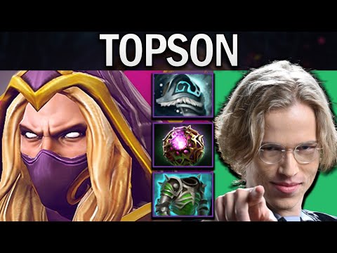 Invoker Dota 2 Gameplay Topson with 28 Kills - Shivas