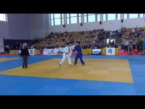 ECC Berlin 2014 Eliminatory -50 kg Carvalho (BRA) - Lammers (GER)