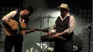 Mumford & Sons feat. Jerry Douglas "The Boxer" & "Awake my Soul" Dixon IL 08/18/2012