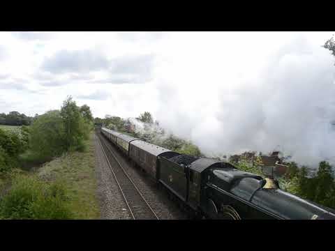 North Wales mainline steam & diesel action