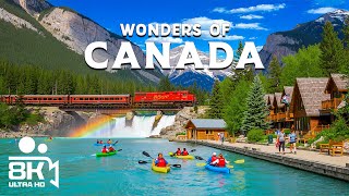 Wonders of Canada – Discover Mountains, Lakes, and Vibrant Cities | Travel Video 4K