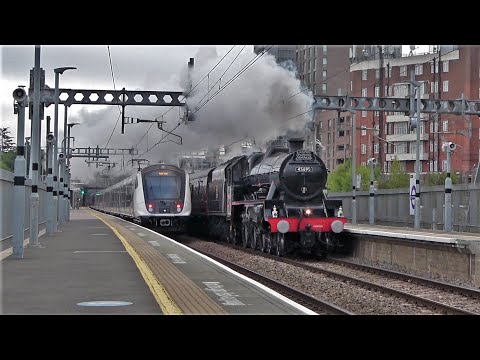 [ STEAM LOCOMOTIVE ] 45690 Leander - The Cotswold Venturer 26/08/2023