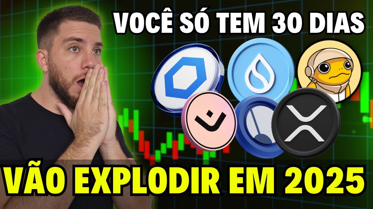 VOCÊ SÓ TEM 30 DIAS! TOP 15 CRIPTOMOEDAS QUE VÃO EXPLODIR NO INÍCIO DE 2025