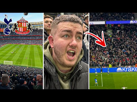 THE CRAZIEST LIMBS I'VE EVER SEEN AS SUNDERLAND SCORE LATE GOAL vs SPURS