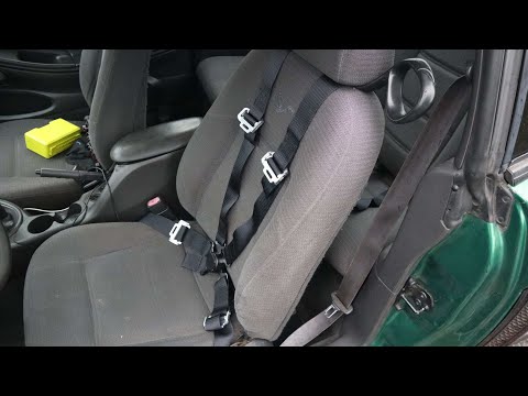 Installing 4PT Racing Belts Without a Harness Bar