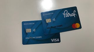 18 YAŞ ALTI HALKBANK PARAF BANKA KARTI İNCELEME