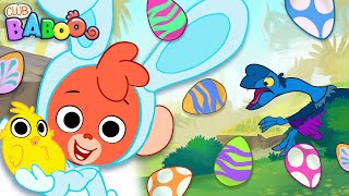 Club Baboo Easter Egg Hunt! Happy Easter! | Find all the Easter Eggs with Baboo and the OVIRAPTOR