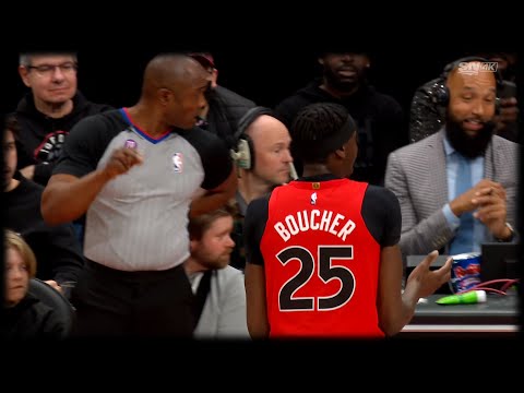 Chris Boucher forces the funny 5 Second Call - Raptors vs Wizards | March 26, 2023