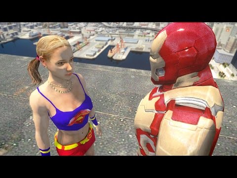 SUPERGIRL VS IRON MAN Video