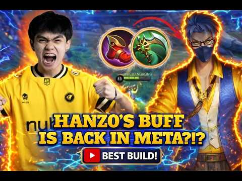 K1NGKONG GAMEPLAY | HANZO'S BUFF IS BACK IN META?!